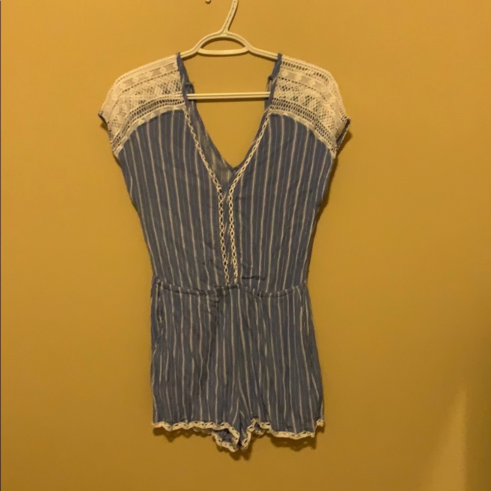 Blue romper